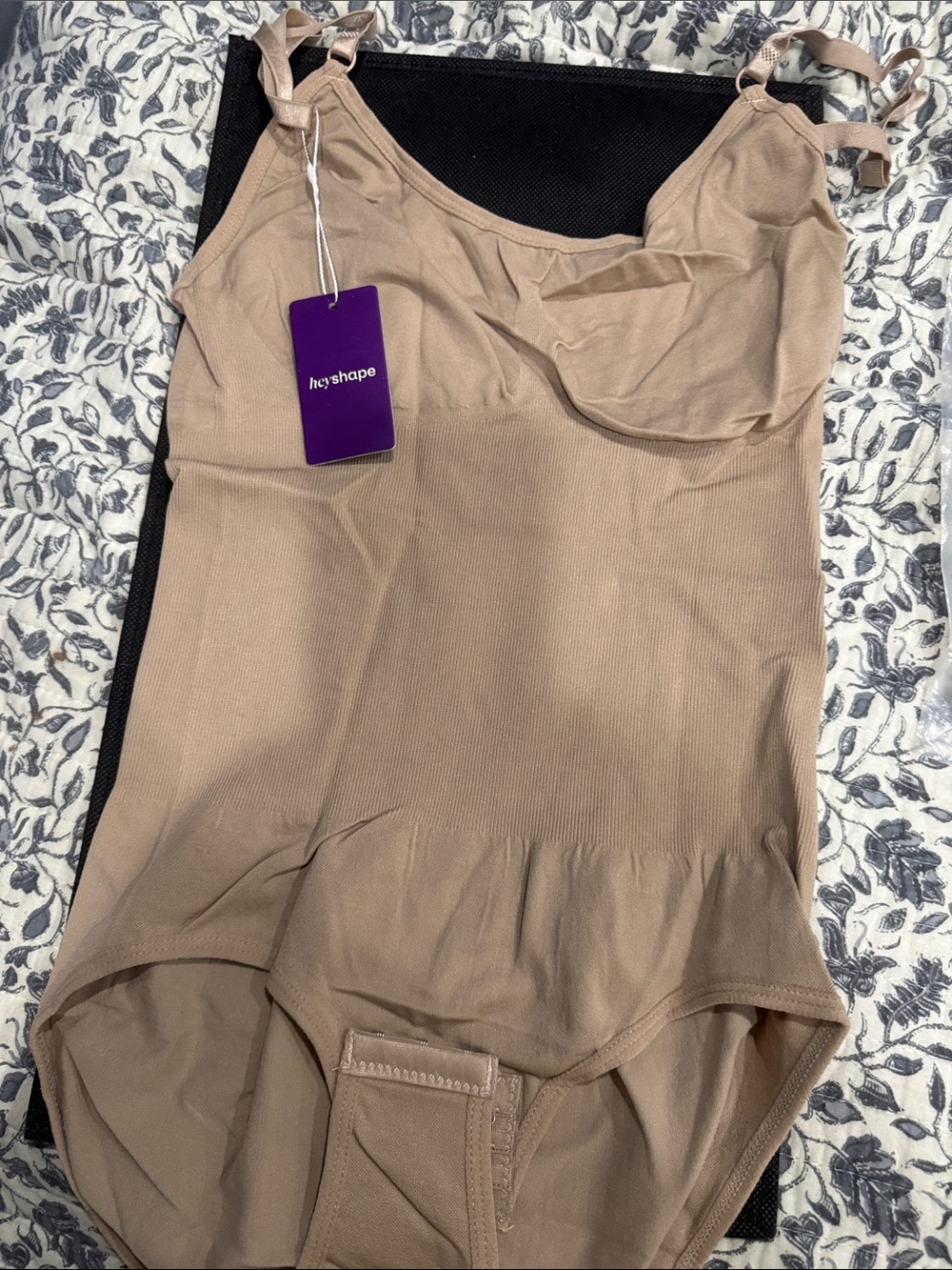 heyshape Women's Nude Shaping Bodysuit with Adjustable Straps